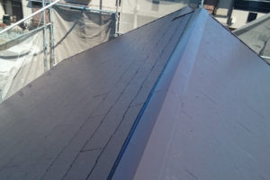 松戸市の屋根塗装工事