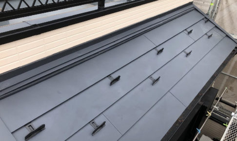 柏市の屋根のカバー工法リフォーム