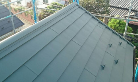 越谷市の屋根カバー工法リフォーム