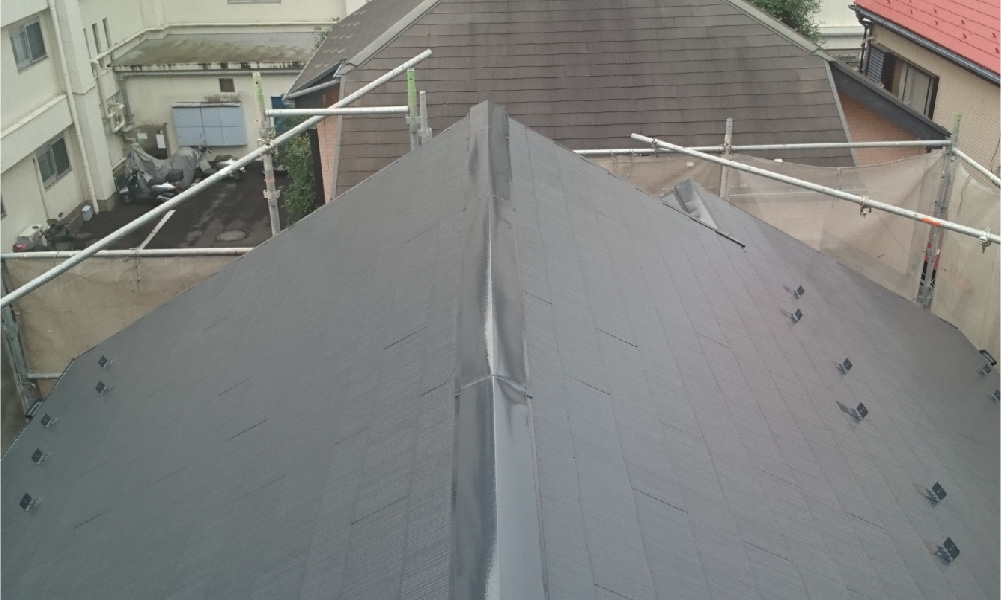 足立区の屋根塗装工事