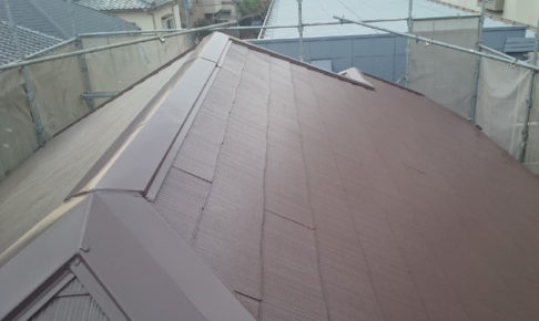 四街道市の屋根塗装工事
