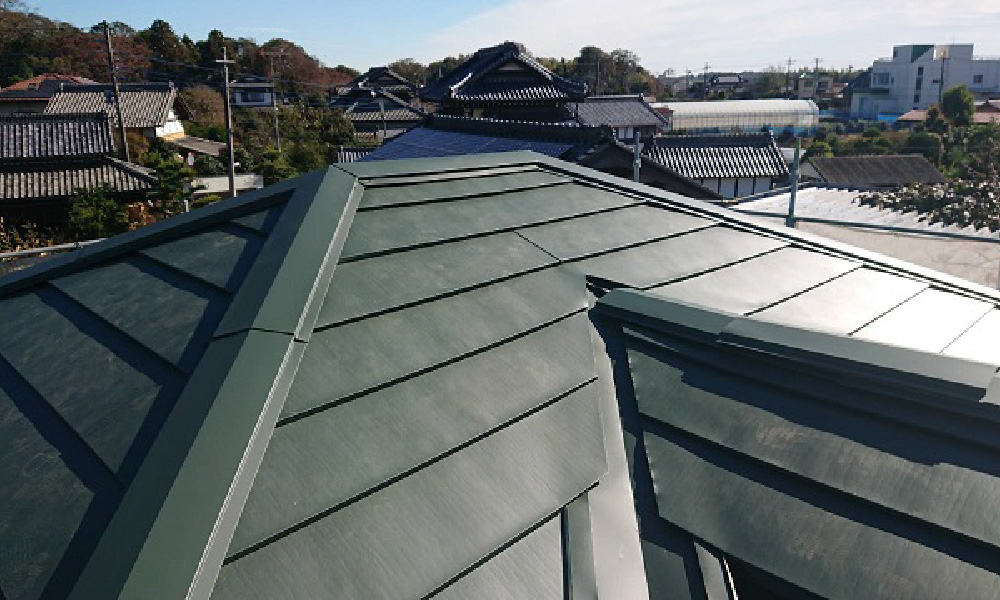 埼玉県草加市の屋根葺き替え工事