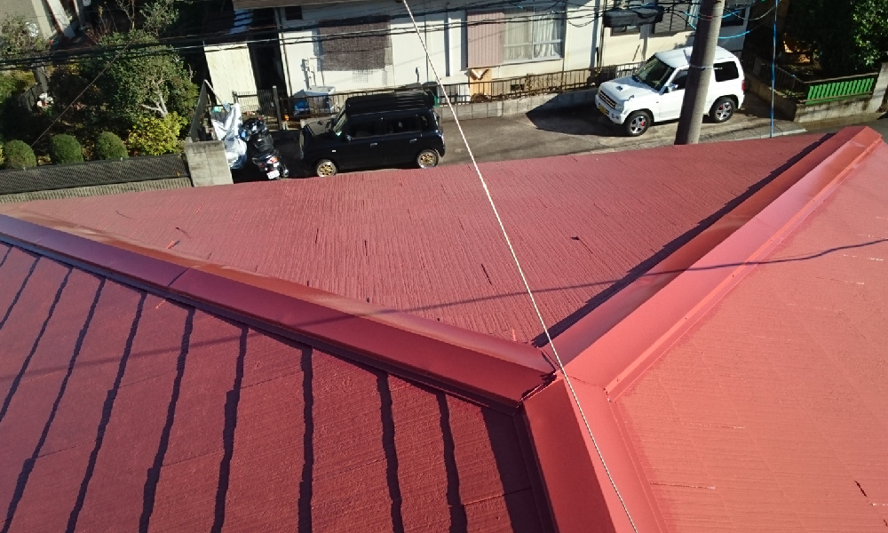 三郷市の屋根塗装・屋根板金交換工事