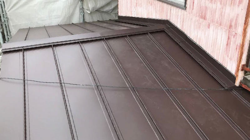 埼玉県八潮市の屋根葺き替え工事施工後の様子