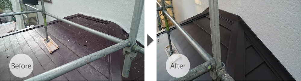 千葉県若葉区の屋根カバー工法