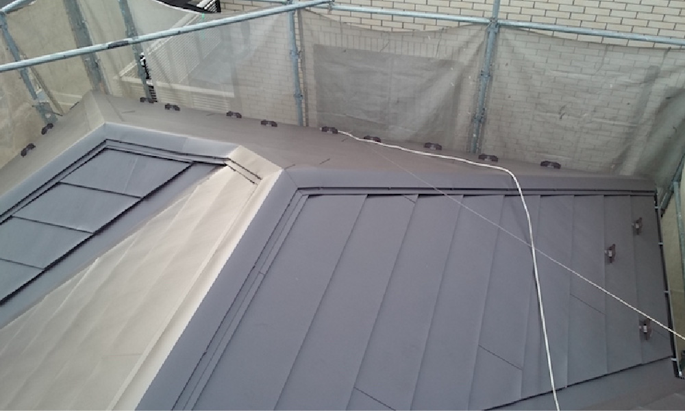 千葉県佐倉市の屋根カバー工法リフォーム