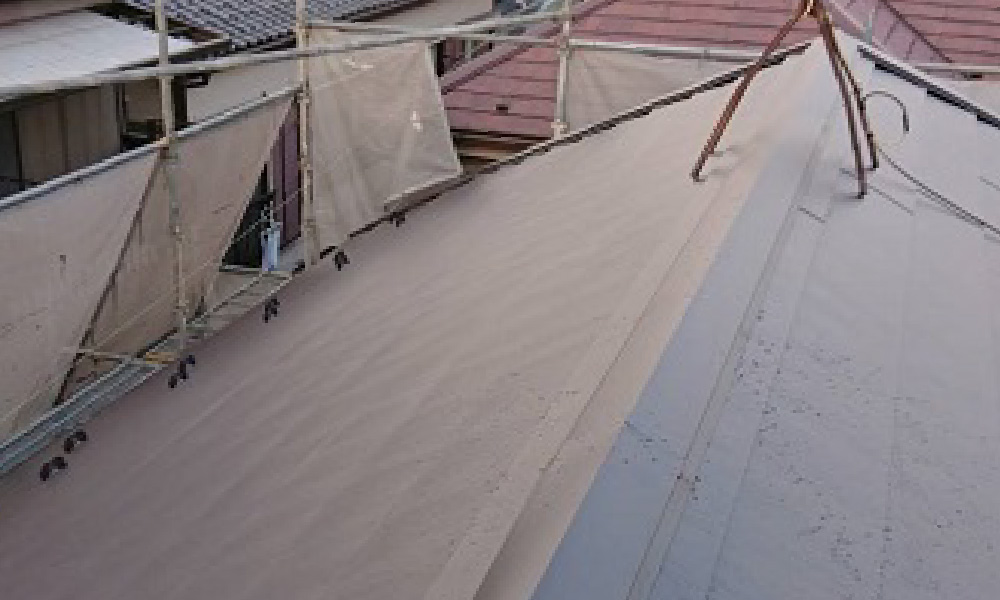 千葉県佐倉市の屋根カバー工法