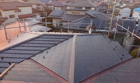 練馬区の屋根カバー工法リフォーム