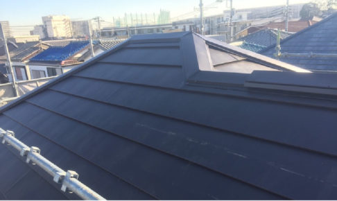 草加市の屋根カバー工法リフォーム