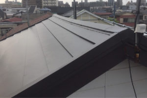 蕨市の屋根カバー工法リフォーム