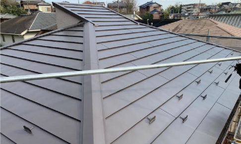 千葉県市原市の屋根カバー工法の施工事例