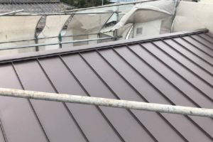 鎌ケ谷市の屋根葺き替え工事の施工事例