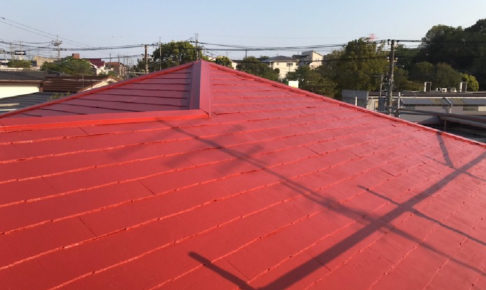 佐倉市の屋根塗装の施工事例