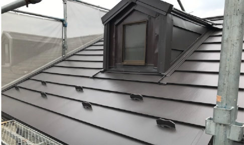 台東区の屋根カバー工法の施工事例