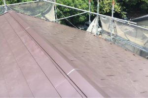 千葉県流山市の屋根葺き替え工事の施工事例