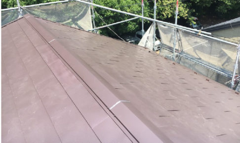 千葉県流山市の屋根葺き替え工事の施工事例