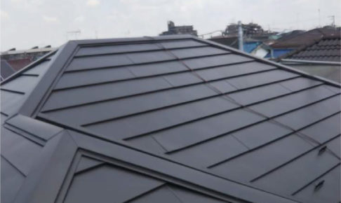 千葉市稲毛区の屋根の葺き替え工事の施工事例