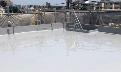 千葉市の屋上防水工事の施工事例