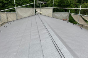 佐倉市の屋根カバー工法の施工事例