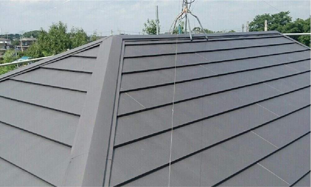 市原市の屋根カバー工法の施工事例