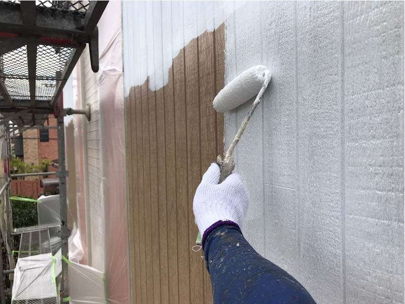 鎌ヶ谷市の雨漏り修理の塗装