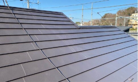 松戸市の屋根カバー工法の施工事例