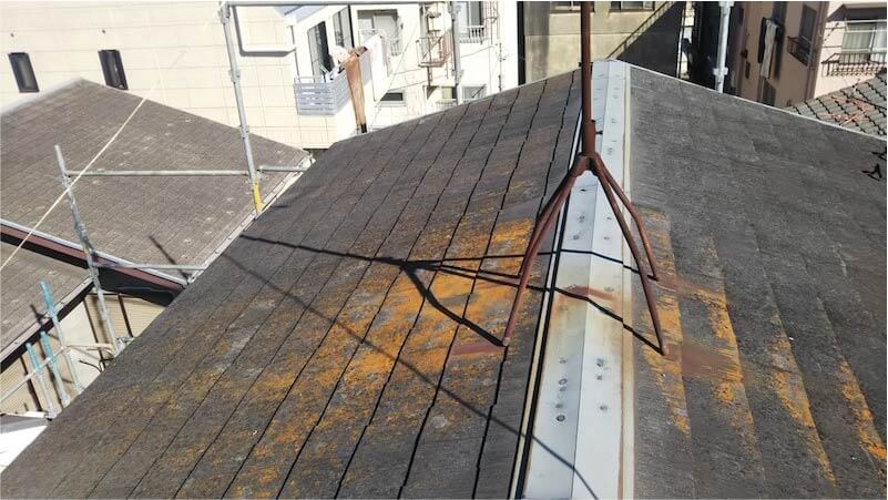 豊島区の屋根リフォームの屋根の劣化症状