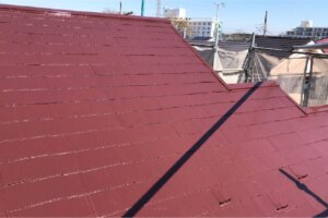 松戸市の屋根塗装の施工事例