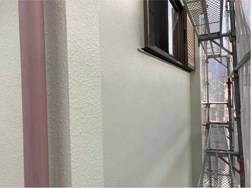 江戸川区の外壁塗装の施工後の様子