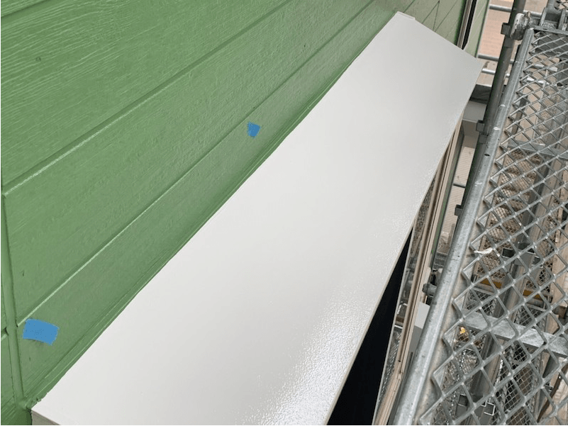 白井市の外壁塗装の付帯部の塗装