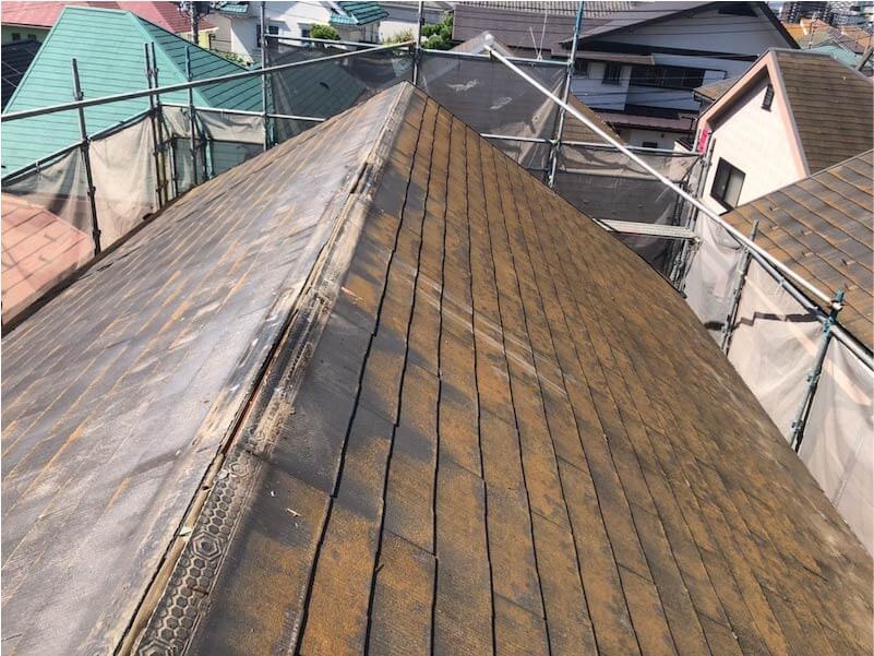 船橋市の棟板金の撤去