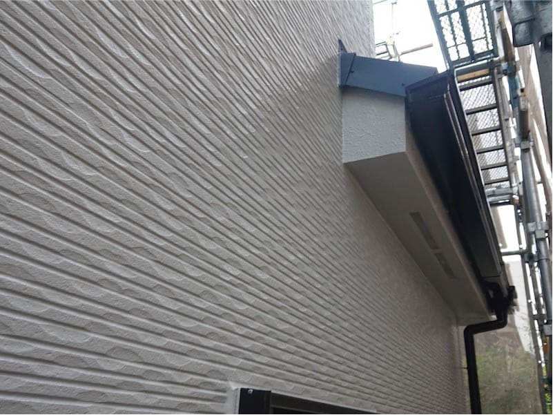 千葉県船橋市の外壁塗装の施工後の様子