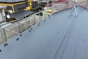 佐倉市の屋根葺き替え工事の施工事例