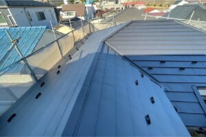 荒川区の屋根葺き替え工事の施工事例