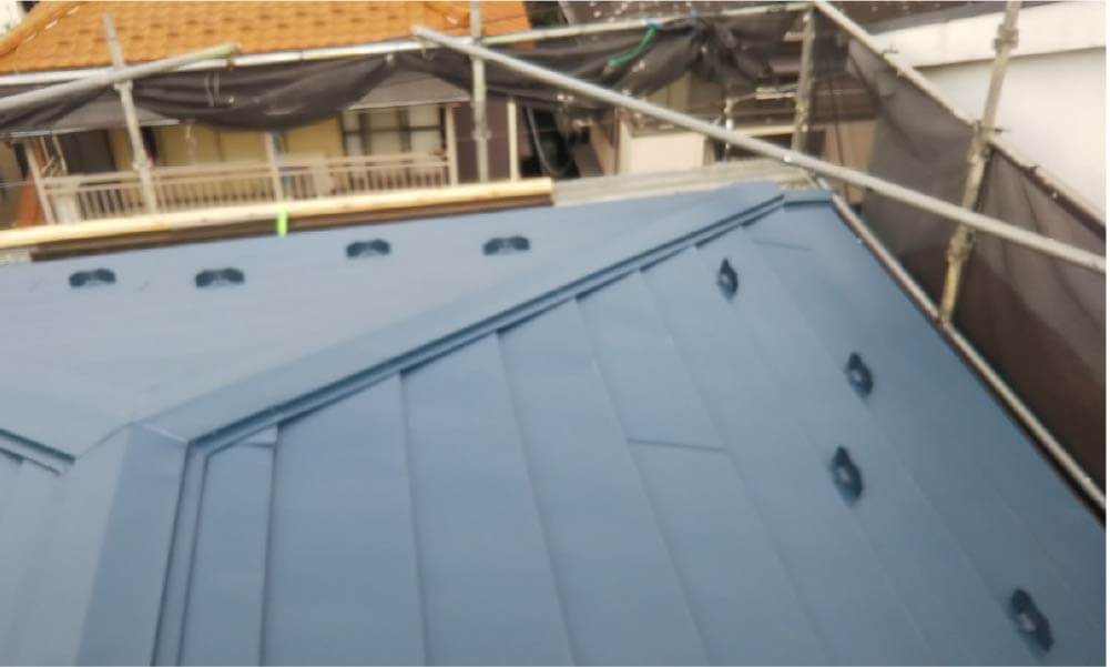 板橋区の屋根修理リフォームの施工事例
