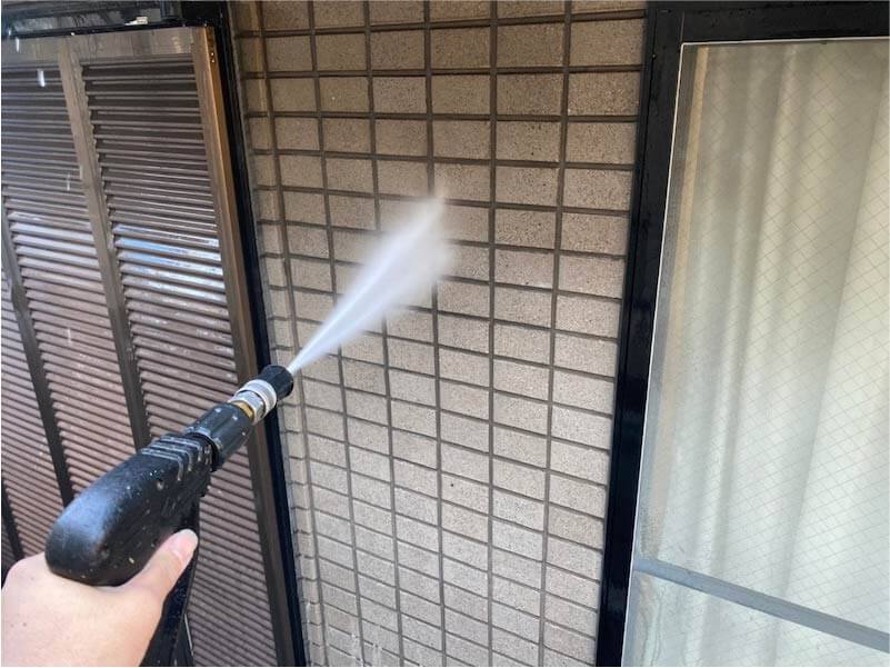 豊島区の外壁塗装の高圧洗浄