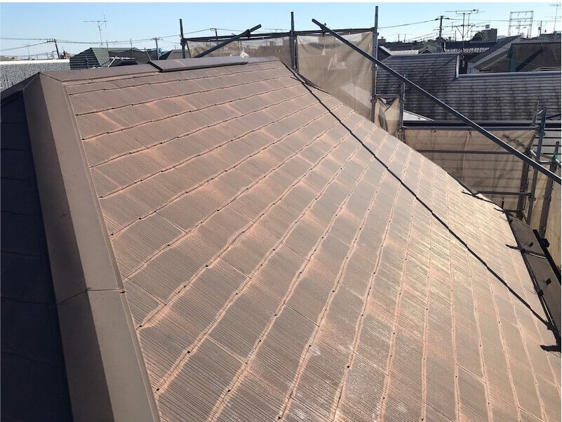 大田区の屋根塗装の施工事例