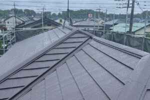蓮田市の屋根葺き替え工事の施工事例