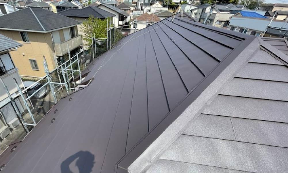 横浜市の屋根リフォームの施工事例