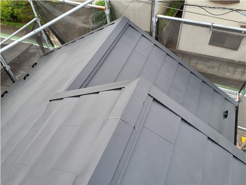 和光市の屋根リフォームの施工後の様子