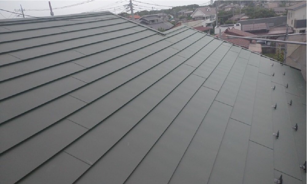 香取市の屋根葺き替え工事の施工事例