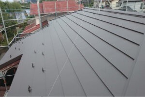 印西市の屋根吹き替え工事の施工事例