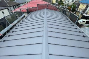 松戸市の屋根葺き替え工事の施工事例
