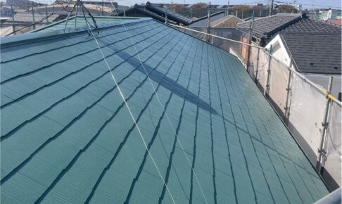 千葉市の屋根塗装の施工事例