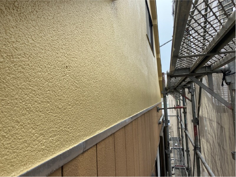 船橋市の外壁塗装の施工後の様子