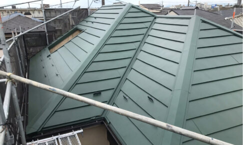 練馬区の屋根リフォームの施工事例