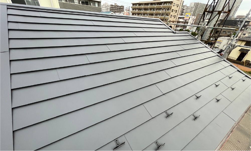 千葉市の屋根葺き替え工事の施工事例