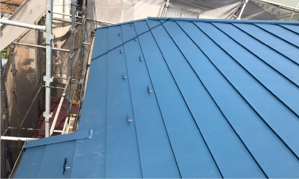 板橋区の屋根葺き替え工事の施工事例