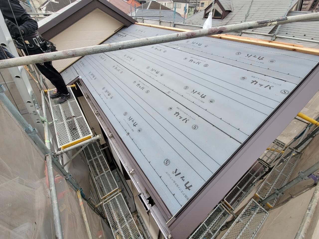 カバー工法の写真